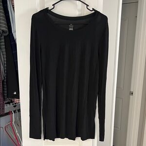 Aerie Black Long Sleeve Top